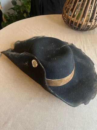 Sombrero Pirata Negro Cosplay