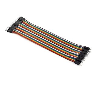 40 Cables Puente Macho-Hembra 20cm
