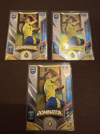 3x Cristiano dominator FIFA 365 ADRENALYN XL