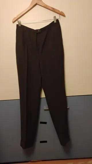 Traje chaqueta y pantalón gris perla