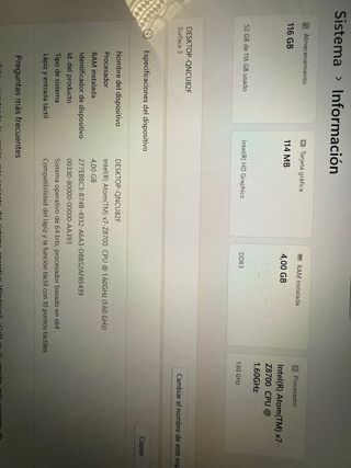 Microsoft Surface 3 con funda y lápiz