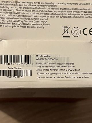 Disco Duro WD Red Plus 4TB NAS 3.5