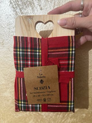 Set 2 Taglieri + Strofinaccio Le Telerie