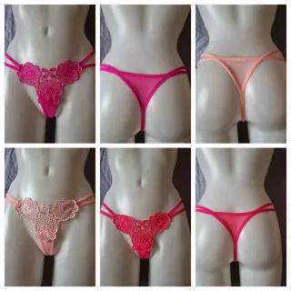 Pack 4 tangas sexy encaje