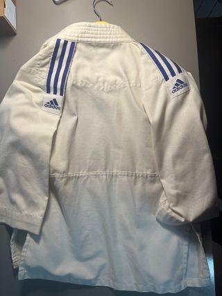 Kimono Adidas Talla 140-150 Blanco