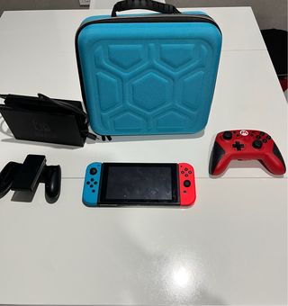 Nintendo Switch + Accesorios + Mando Pro