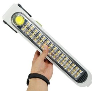 Lámpara 45 LEDS con carga solar