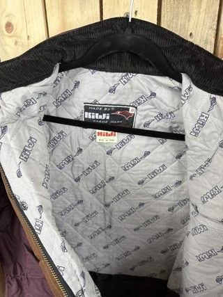 Chaqueta T-S Impermeable Kiwi Grasa Burdeos 1