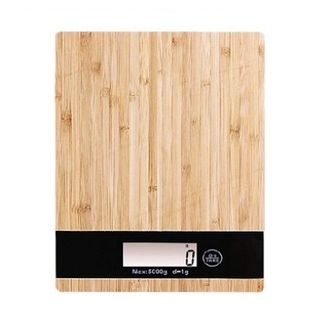 Báscula plana de cocina de madera SD-4215
