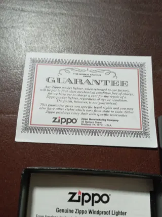 Mechero Zippo de colección