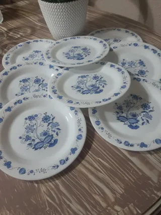 8 Piatti da dessert Arcopal Vintage Design aster