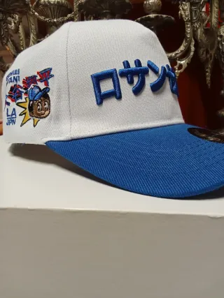 Gorra New Era 9Forty Azul y Blanca Talla única