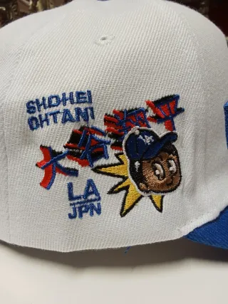 Gorra New Era 9Forty Azul y Blanca Talla única