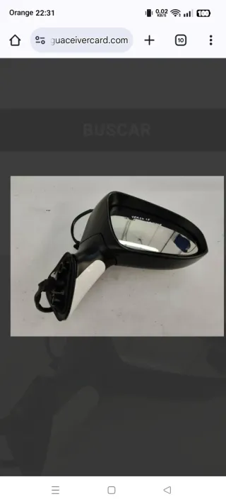 Retrovisor Derecho Toyota Verso 2015