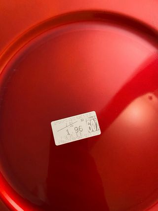 6 Sottopiatti decorativi rossi