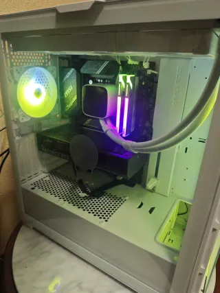 Caja PC Cougar Duoface Pro RGB Blanca Gabinete