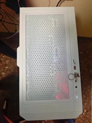 Caja PC Cougar Duoface Pro RGB Blanca Gabinete