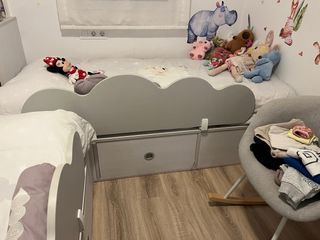 Cuna convertible Ros + segunda cama