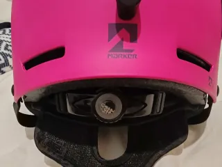Casco Marker Esquí Snowboard Rosa