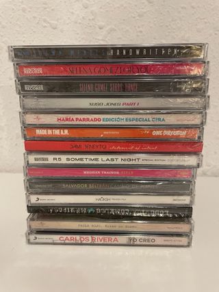 Lote 14 CDs Música Variada Pop Rock Latino nuevos