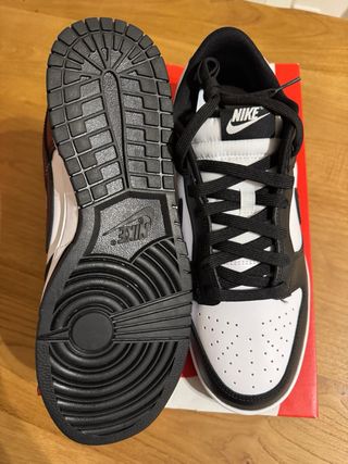 Nike Dunk Low Retro Negro Blanco nuevas a estrenar