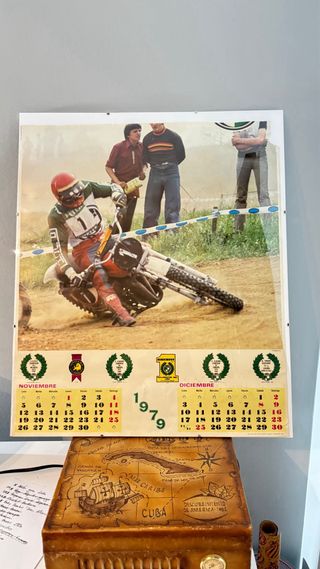 Póster calendario 1979 Puch