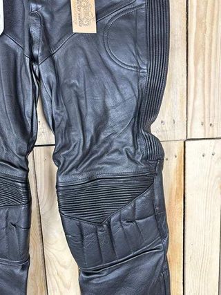 PANTALON T-2XL DE CUERO PARA MOTO GARIBALDI