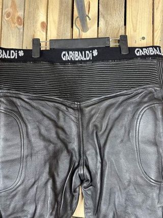 PANTALON T-2XL DE CUERO PARA MOTO GARIBALDI