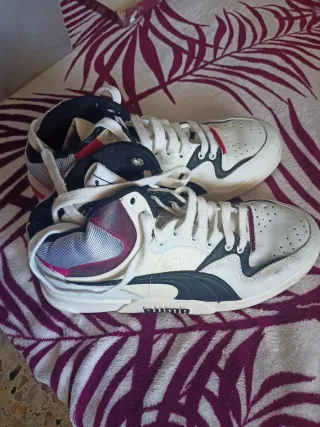 Zapatillas Puma Horizon Baloncesto Blancas/Azules