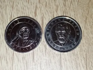 Monete Madre Teresa e Sigmund Freud