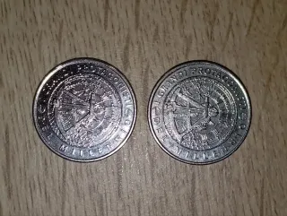 Monete Madre Teresa e Sigmund Freud