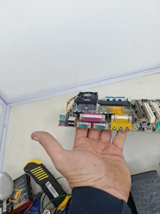 Placa Base Ordenador Antiguo