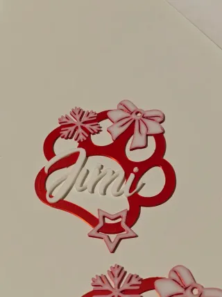 Decoração Natal Personalizada 3D