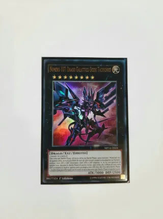 Numero 107 Drago Galattico Occhi Tachionici