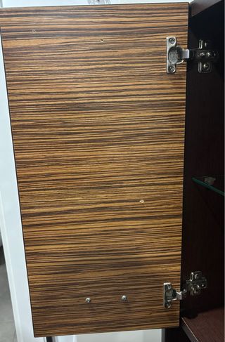 Mueble de baño alto madera
