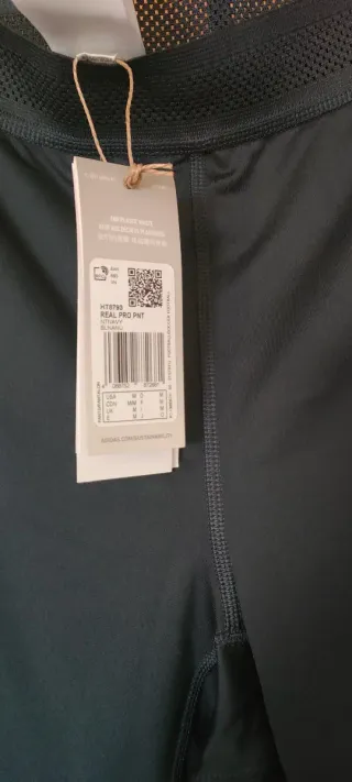 Pantalones Adidas Real Madrid Negro