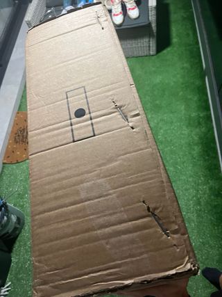 Zapatero Metálico Exterior Gris