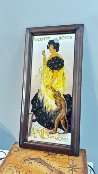 Espejo decorativo Anís del Mono