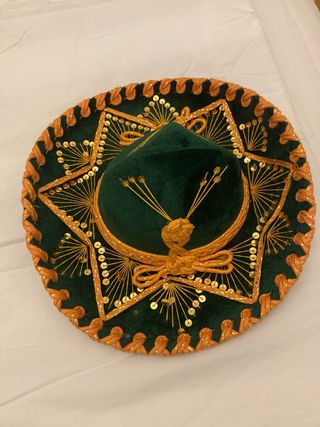 Sombrero Mexicano Dorado