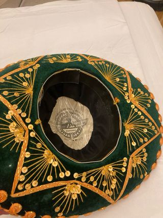 Sombrero Mexicano Dorado