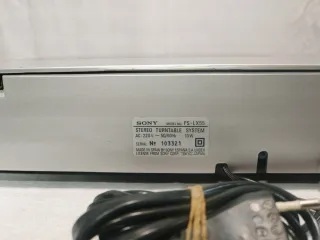 Tocadiscos Sony PS-LX 55 Plata