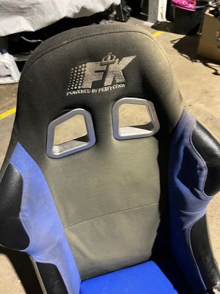 Baquet FK Racing Azul/Gris