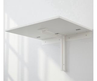 Mesa plegable pared blanca de Ikea nueva de 74x60