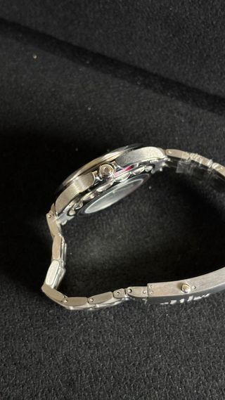 Omega Seamaster Automático Azul Plateado