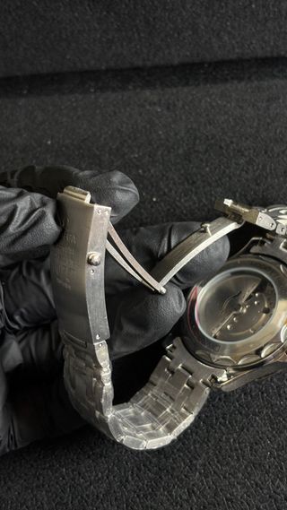 Omega Seamaster Automático Azul Plateado