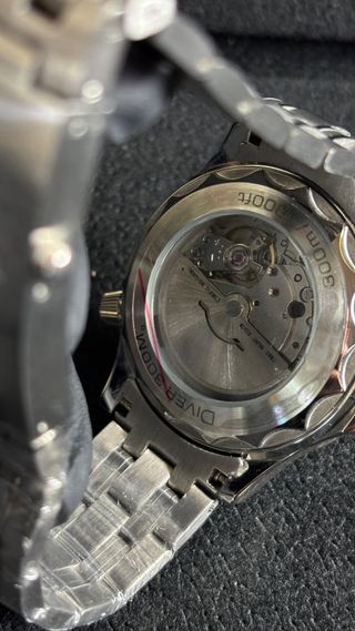 Omega Seamaster Automático Azul Plateado