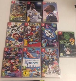 Nintendo Switch Juegos Varios