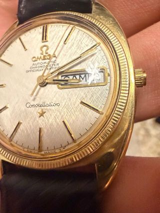 Omega Constellation Automático Dorado