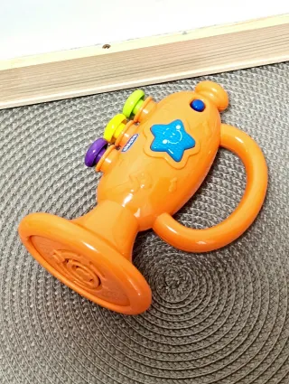 Chicco Trombetta Giocattolo Arancione idea Natale