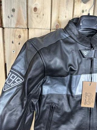 Chaqueta T-S De Moto Garibaldi Negra A